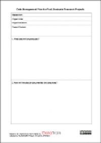 DMP template